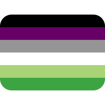 Aromantic Asexual Flag (Alt)
