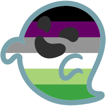 Aromantic Asexual Ghost (Alt)