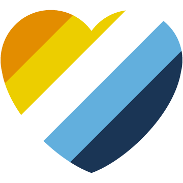 Aromantic Asexual Diagonal Heart