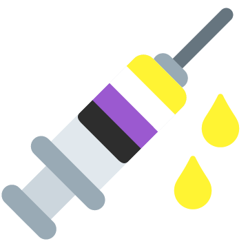 Non-Binary Syringe