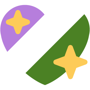 Genderqueer Diagonal Sparkling Heart