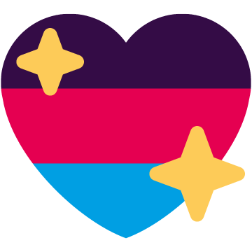 Polyamorous Sparkling Heart