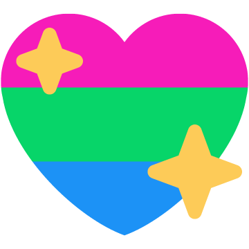 Polysexual Sparkling Heart