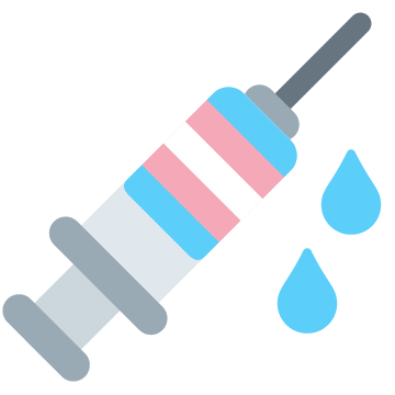 Transgender Syringe (Blue)
